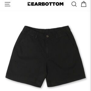 Black Bearbottom Stretch Chino 7inch